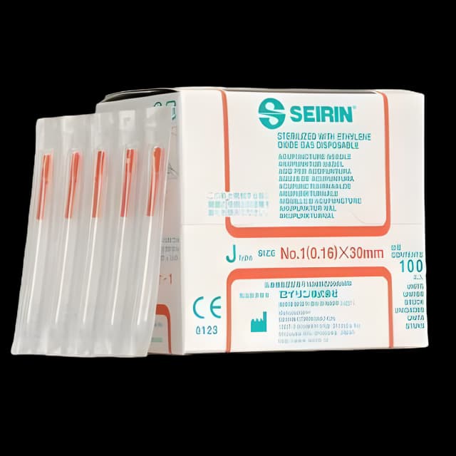 Acupuncture Needle Seirin® 1 Japanese Gauge 30 mm Length J-Type - SJ.16X30