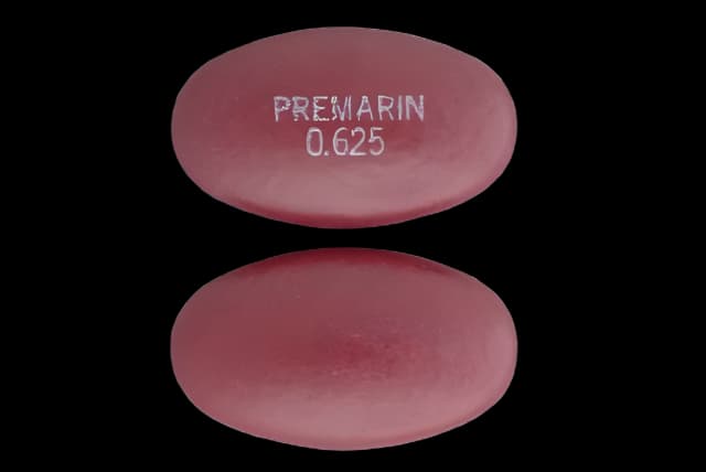 Premarin® Conjugated Estrogens 0.625 mg Tablet Bottle 100 Tablets