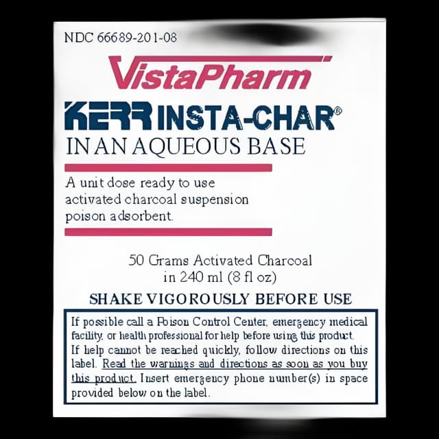Poison Absorbent Kerr Insta-Char® 50 Gram / 240 mL Strength Oral Suspension 8 oz.