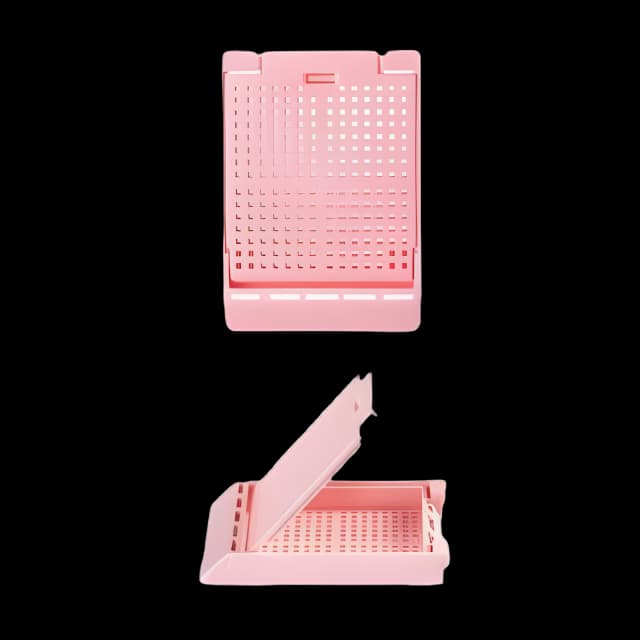 Slimsette™ Biopsy Cassette in Pink - Efficient Histology Lab Supply