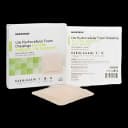 Thin Foam Dressing McKesson Lite 6 X 6 Inch With Border Film Backing Silicone Gel Adhesive Square Sterile