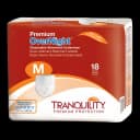 Unisex Adult Absorbent Underwear Tranquility® Premium OverNight™ Pull On with Tear Away Seams Medium Disposable Heavy Absorbency