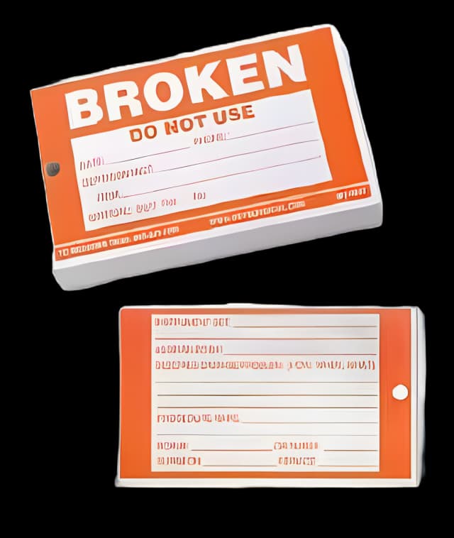 Instructional Tag Key Surgical® Write On Orange 3 X 5 Inch 3 X 5 Inch Durable 100 per Case