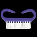 Nail Brush Dawn Mist Nylon Bristles Purple
