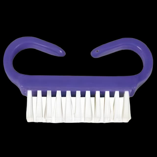 Nail Brush Dawn Mist Nylon Bristles Purple