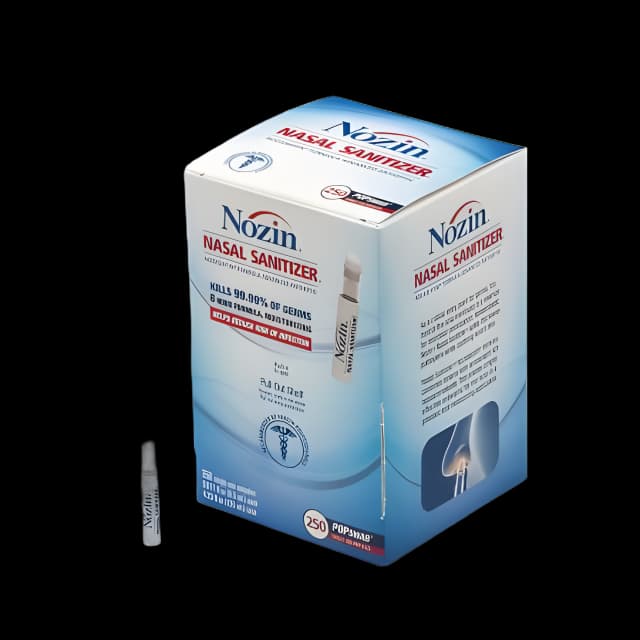 NOZIN® Nasal Sanitizer Swabs - 99.99% Germ Kill