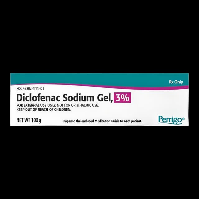 Diclofenac Sodium 3% Gel Tube 100 Gram - 45802011101