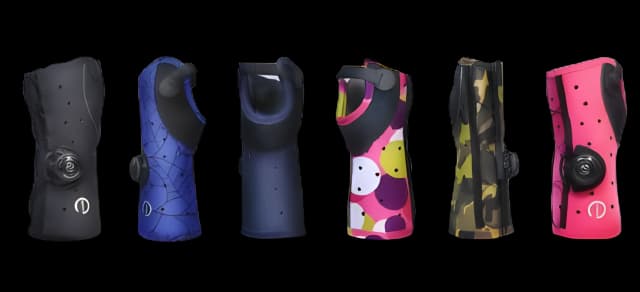 Wrist Brace with Boa® Exos® Thermoformable Polymer / Nylon Left Hand Camo Print 2X-Small