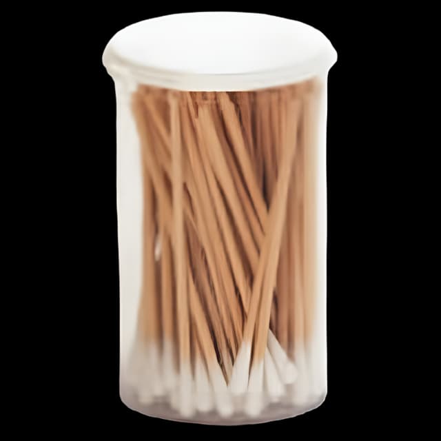 Swabstick Medique® Cotton Tip Wood Shaft 3 Inch NonSterile 100 per Pack