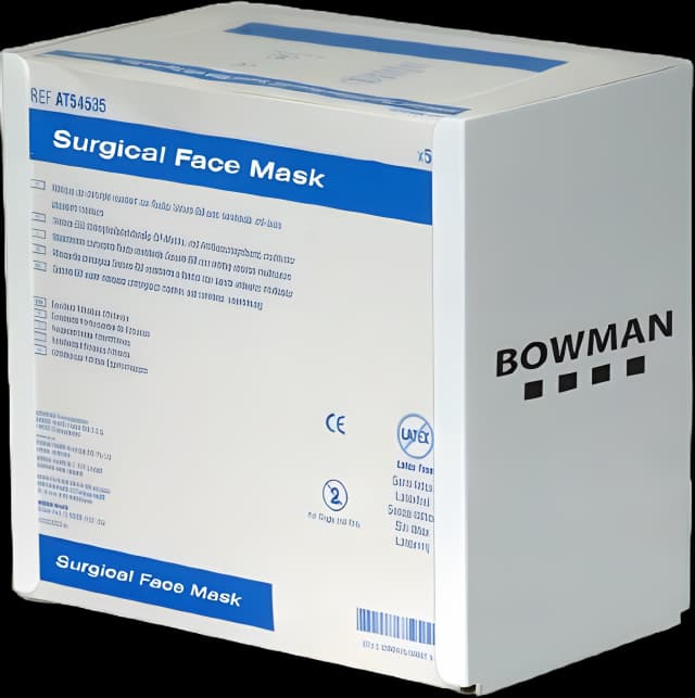 PPE Dispenser BOWMAN® Wall Mount 1-Box Capacity White 5.00 X 7.70 X 7.90 Inch Cold Rolled Steel