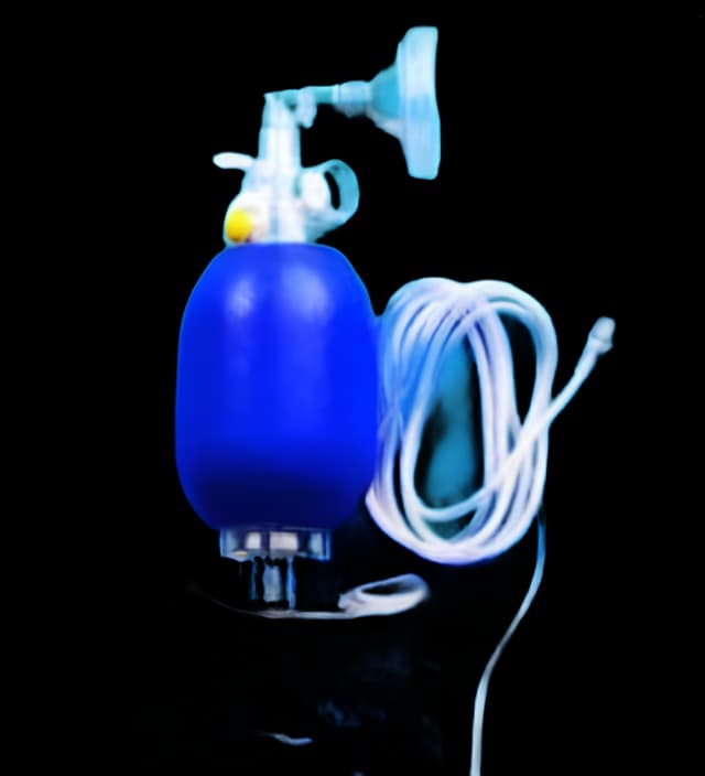 Resuscitator Bag Nasal / Oral Mask - 2K8017