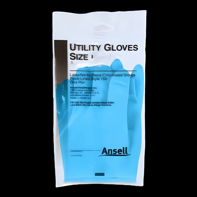 X-Large Latex/Nitrile Utility Gloves - Durable & Chemical Resistant
