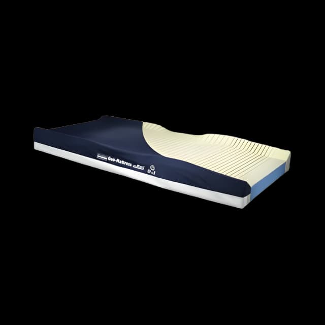 Bed Mattress Geo-Mattress® with Wings Therapeutic Raised Perimeter Mattress 35 X 75 X 6 Inch, 8 Inch Side