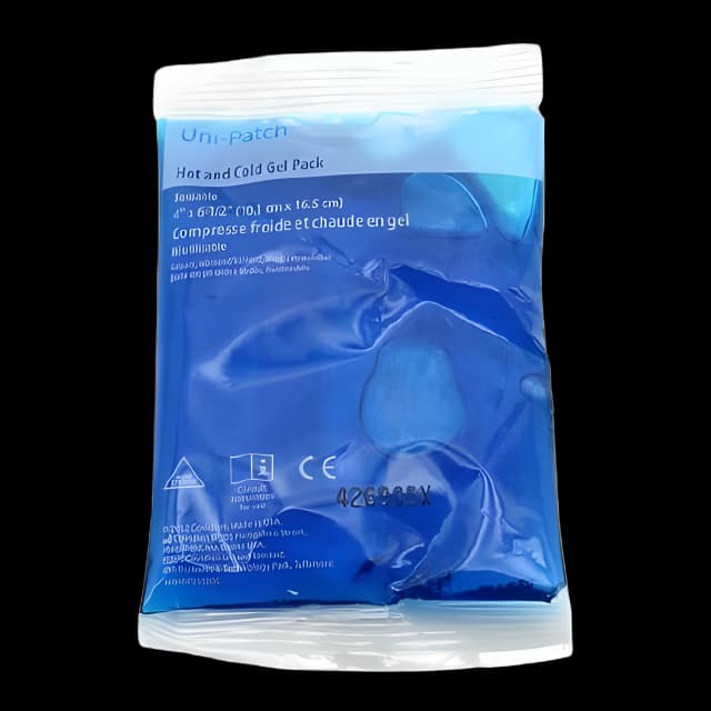 Hot / Cold Pack Uni-Patch™ General Purpose Small 4 X 6-1/2 Inch Plastic / Gel Reusable