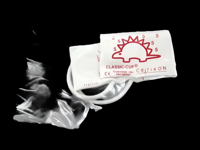 Single Patient Use Blood Pressure Cuff Classic-Cuf® 8 to 15 cm Limb Vinyl Cuff Neonatal 5 Cuff