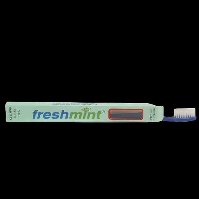Toothbrush Freshmint® Assorted Colors Adult Nylon