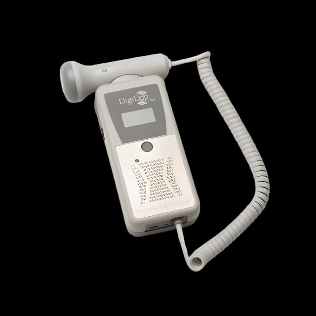 Handheld Doppler DigiDop Digital Display Obstetric Probe 3 MHz Frequency - DD-701-D3W
