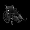 McKesson 18-Inch Lightweight Wheelchair - 300 lbs Capacity