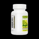 McKesson 81mg Low-Dose Aspirin Tablets - Pain & Fever Relief