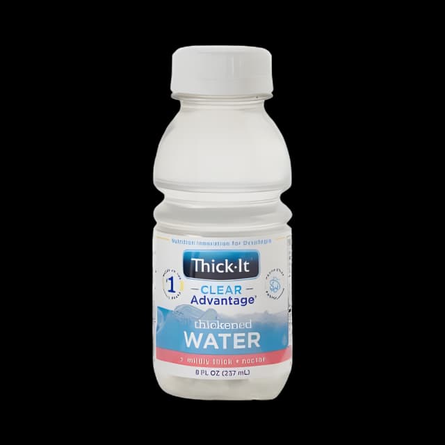 Thickened Water Thick-It® Clear Advantage® 8 oz. Bottle Unflavored Liquid IDDSI Level 2 Mildly Thick