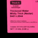 Thickened Water Thick-It® Clear Advantage® 8 oz. Bottle Unflavored Liquid IDDSI Level 2 Mildly Thick