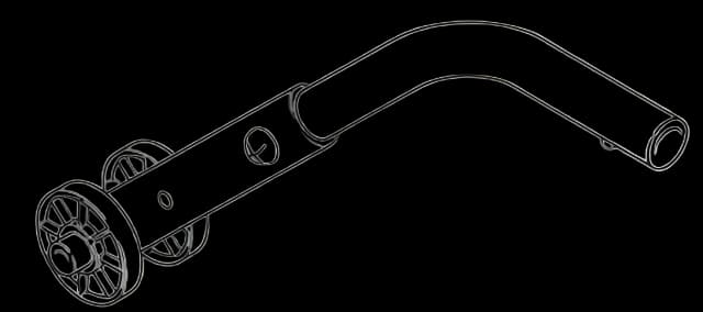 Wheelchair Anti Tipper Traveler® SE For Wheelchair