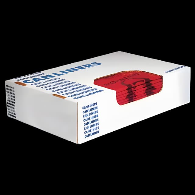 Infectious Waste Bag Colonial Bag 15 gal. Red Bag LLDPE 24 X 33 Inch - 3474