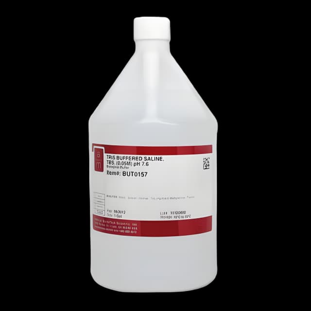 Chemistry Reagent MasterTech Tris Buffered Saline 0.05 M / pH 7.6 1 gal.