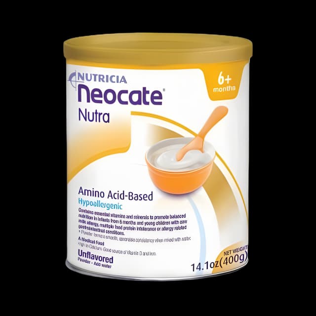 Infant Formula Neocate® Nutra Unflavored 14.1 oz. Can Powder Amino Acid Food Allergies