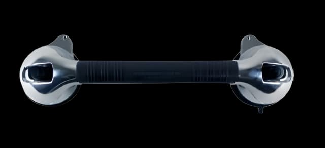 Carex Ultra Grip Suction-Cup Grab Bar for Bathroom Safety