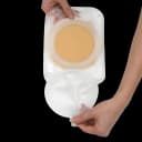 Wound Drainage Pouch Hollister Without Tubing 12 Inch Length 2000 mL NonSterile FlexWear Skin Flat Barrier - 9776