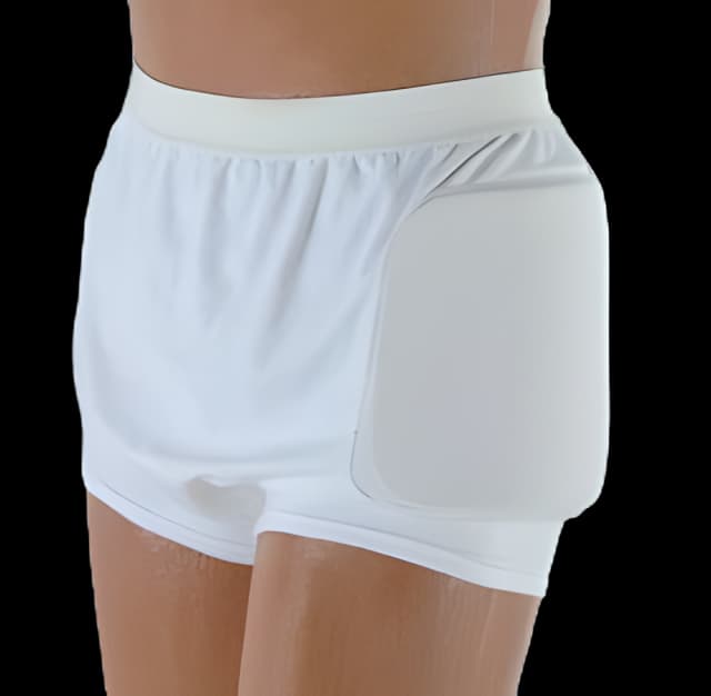 Hip Protector AliMed® HipShield™ Medium White Unisex