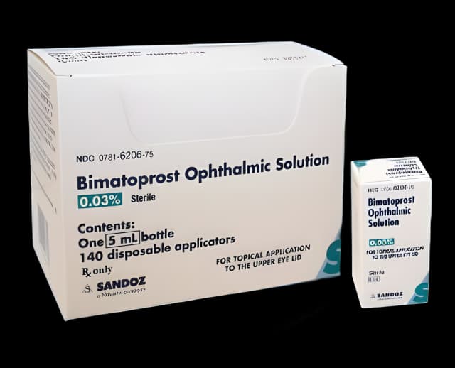 Bimatoprost 0.03% Eyelash Growth Solution - Sandoz