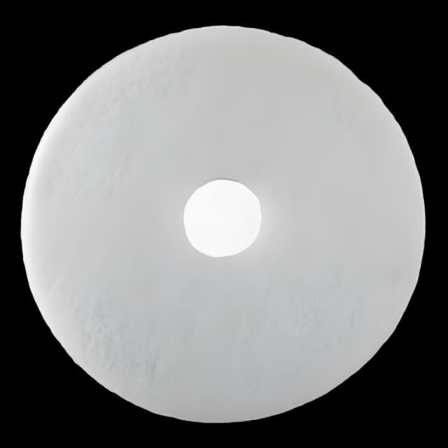 Hard Floor Polishing Pad 21 Inch Diameter White Polyester / Nylon