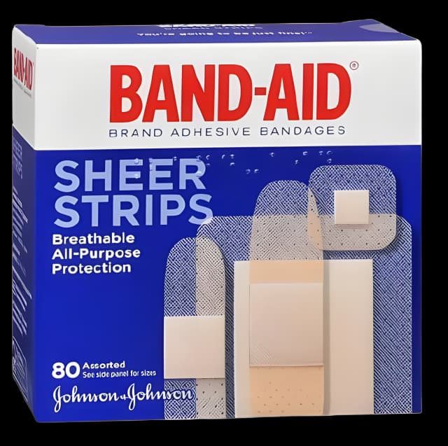 Adhesive Strip Band-Aid® 2-1/4 X 3 Inch / 3/4 X 3 Inch / 5/8 X 2-1/4 Inch / 7/8 X 7/8 Inch Plastic Assorted Shapes Sheer Sterile