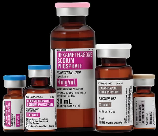 Dexamethasone Sodium Phosphate, Preservative Free 10 mg / mL Injection Single-Dose Vial 1 mL - 63323050601