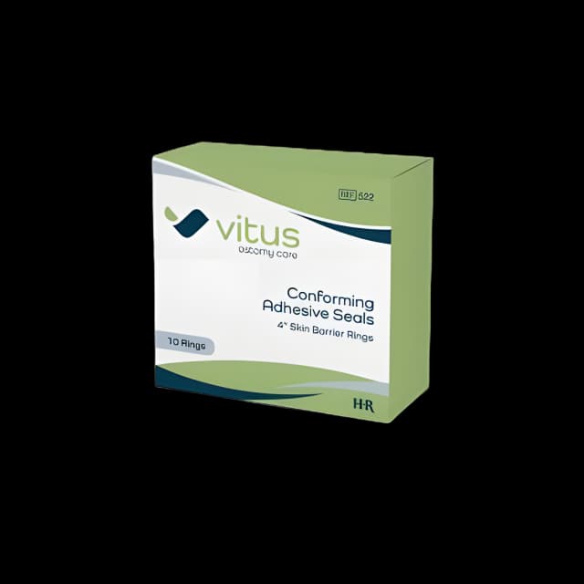 Skin Barrier Ring Vitus Moldable, Standard Wear Adhesive without Tape Without Flange Universal System 4 Inch