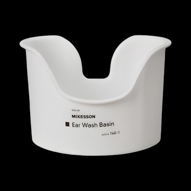 McKesson NonSterile Ear Wash Basin - Polypropylene