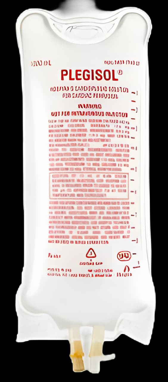 Plegisol® Replacement Preparation Cardioplegic Solution No.1 K+ = 16 mEq / Liter Solution Flexible Bag 1,000 mL