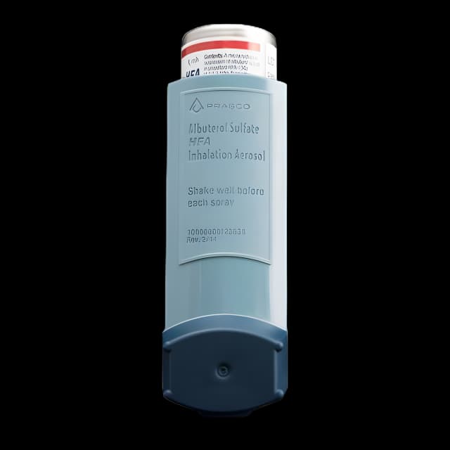 Albuterol Sulfate 90 mcg Inhaler - Prasco Labs | 200 Doses