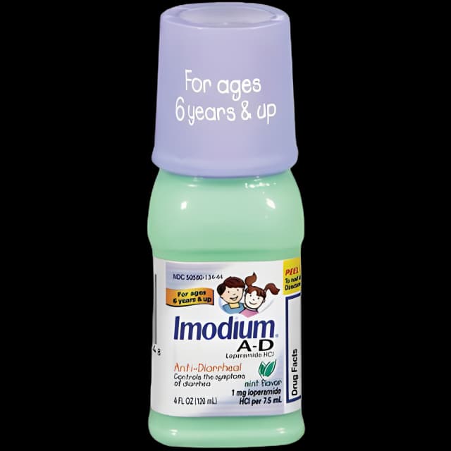 Anti-Diarrheal Children's Imodium® A-D 1 mg Strength Liquid 4 oz.