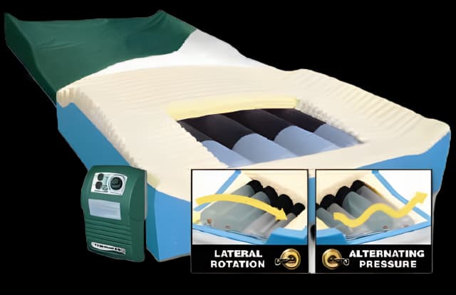 Mattress Cover PressureGuard® APM2 Safety Supreme™ 35 X 80 X 9 Inch Nylon For PressureGuard® APM2 Mattresses