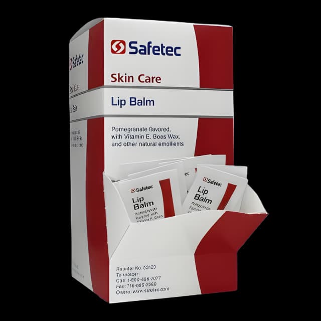 Lip Balm Safetec 0.5 Gram Individual Packet