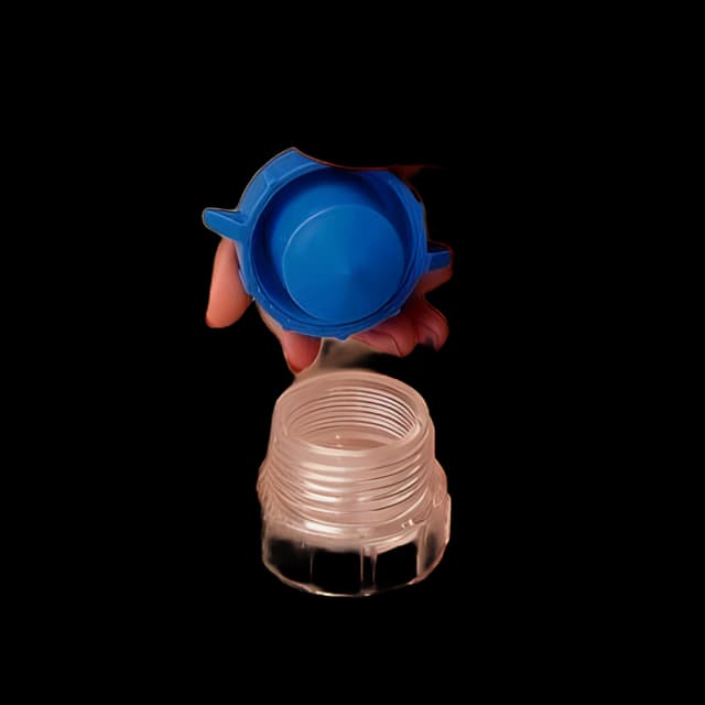 Pill Crusher Apex® Pill Pulverizer Hand Operated Blue / Clear - 3457