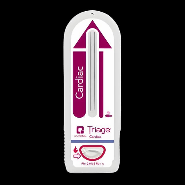 Heart Health Test Kit Triage® Creatine Kinase MB / Myoglobin / Troponin I 25 Tests CLIA Non-Waived