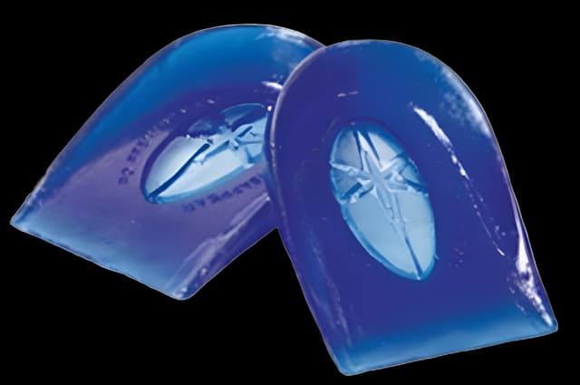 AliMed® Heel Cup Medium Viscoelastic Polymer Blue Male 6-1/2 to 8-1/2 / Female 9 to 12