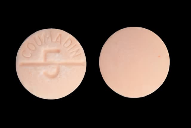 Coumadin® Warfarin Sodium 5 mg Tablet Bottle 100 Tablets