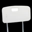 Bath Bench McKesson Without Arms Aluminum Frame With Backrest 20 Inch Seat Width 500 lbs. Weight Capacity