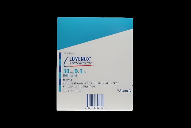 Lovenox® Enoxaparin Sodium, Preservative Free 30 mg / 0.3 mL Injection Prefilled Syringe 0.3 mL