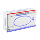 Cardinal Health FLEXAL Touch Nitrile Exam Gloves, Powder-Free, Extra Small, Blue, 3.1 MIL, Chemo Tested, 100 count/bx